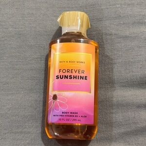 Bath & Body Works Forever Sunshine Body Wash - Pink and Orange